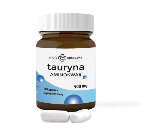 Tauryna 500mg - 60 kapsułek