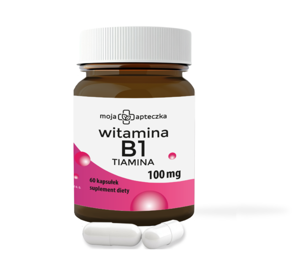 Witamina B1 tiamina 100 mg - 60 kapsułek