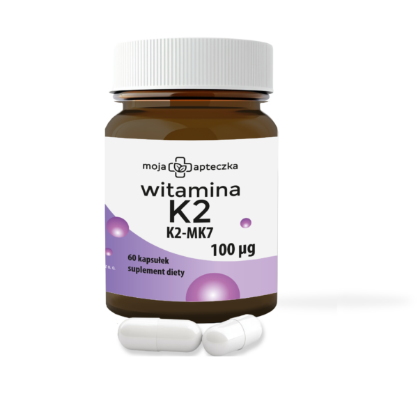 Witamina K2-MK7 100 μg - 60 kapsułek