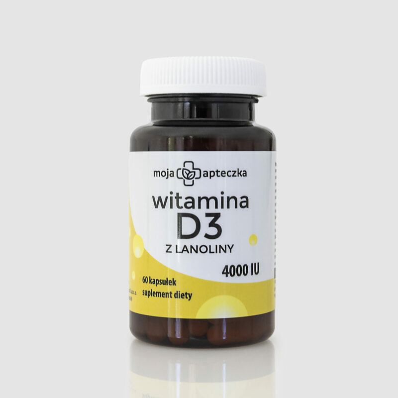 Witamina D3 4000 IU z lanoliny - obrazek 2