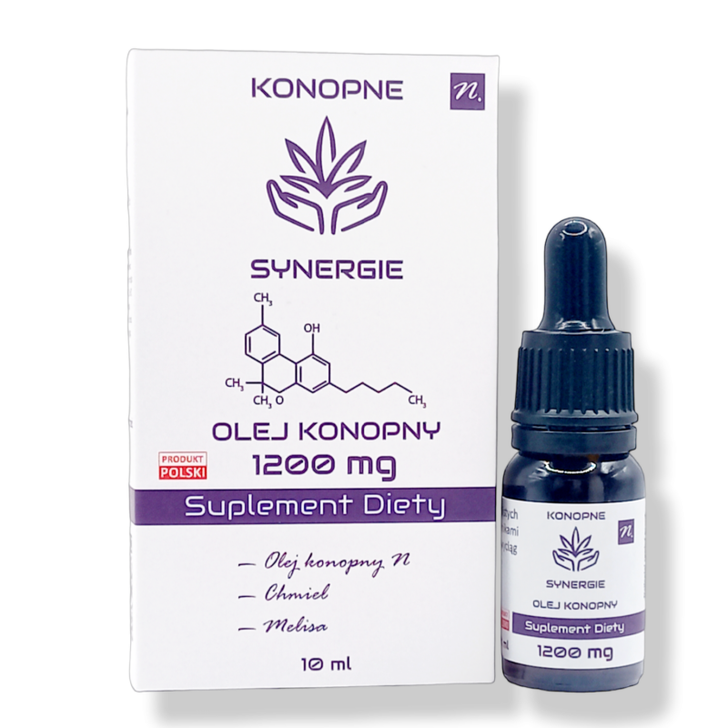 Konopne Synergie — CBN olej konopny