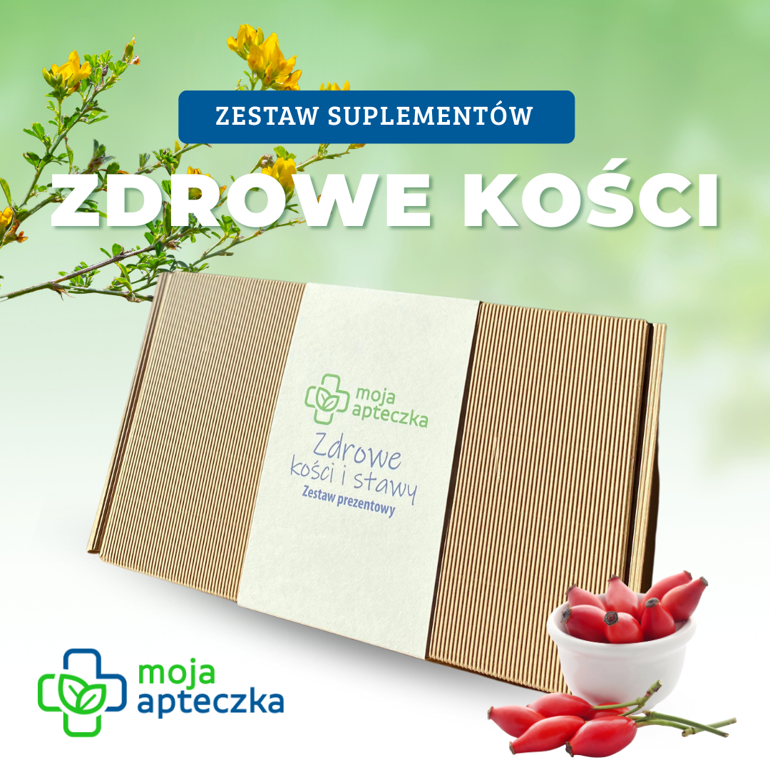 Zdrowe kości i stawy — zestaw suplementów